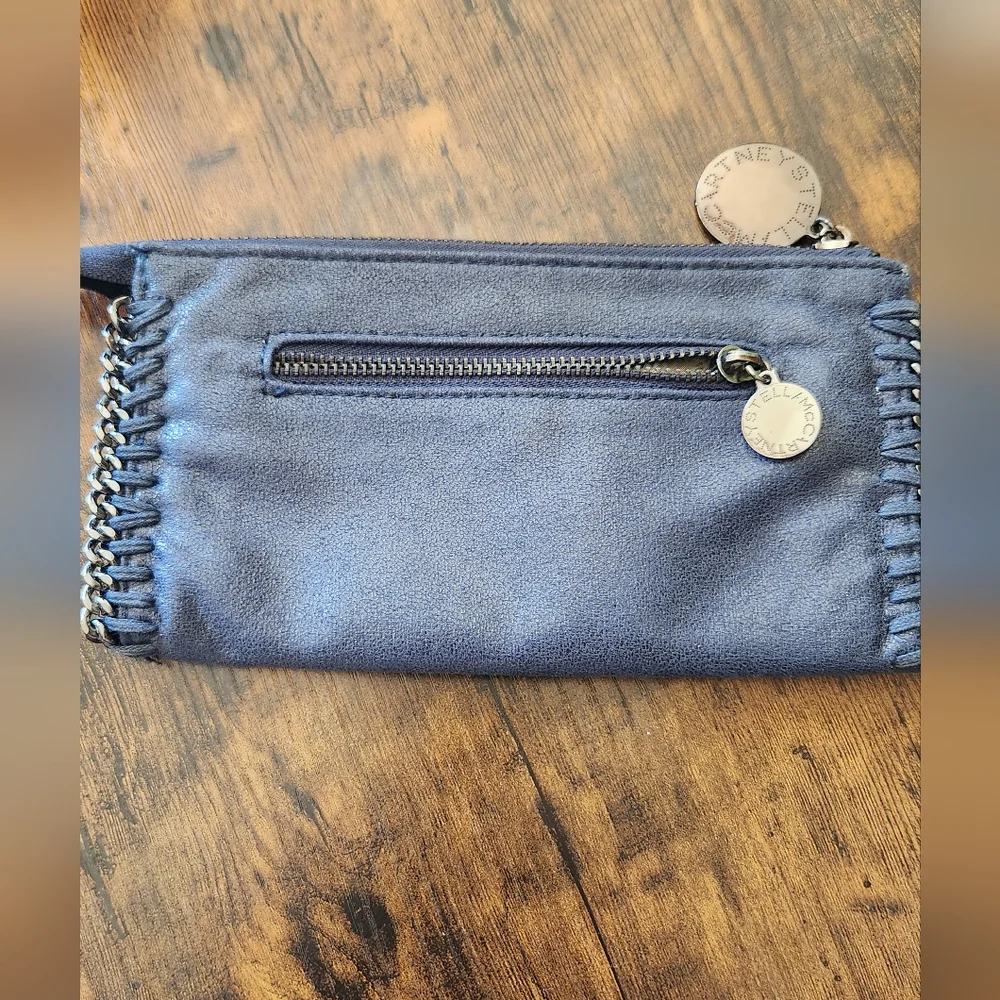 Stella McCartney Falabella Long Wallet Blue - Picture 3 of 10